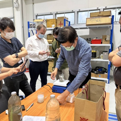 ทดสอบระบบบำบัดน้ำเสีย